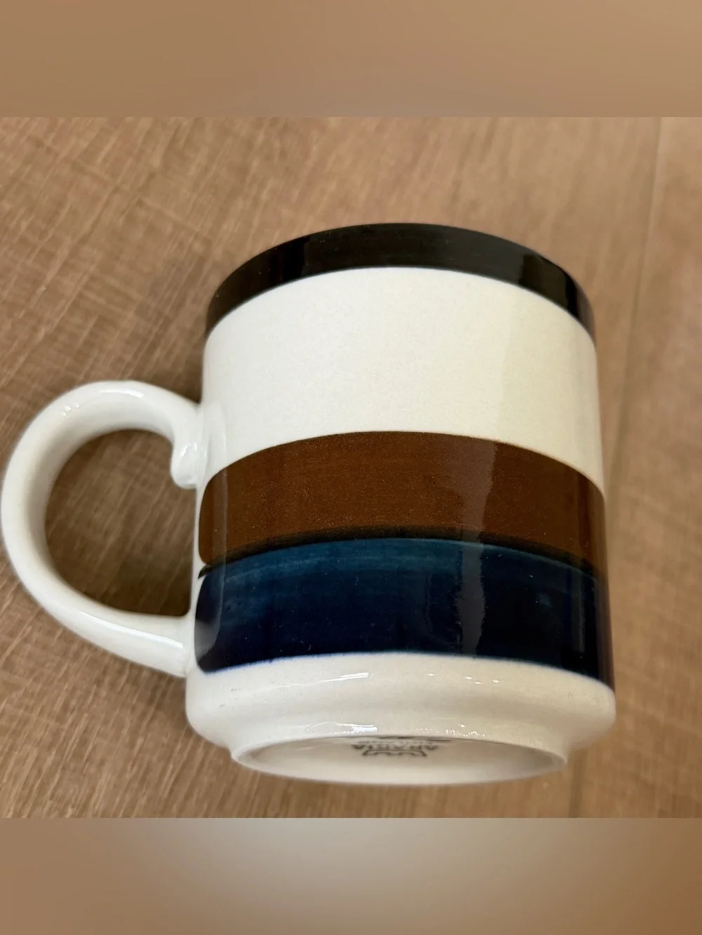 Arabia of Finland Kaira 45‎ Striped Mug Coffee Cup Stoneware